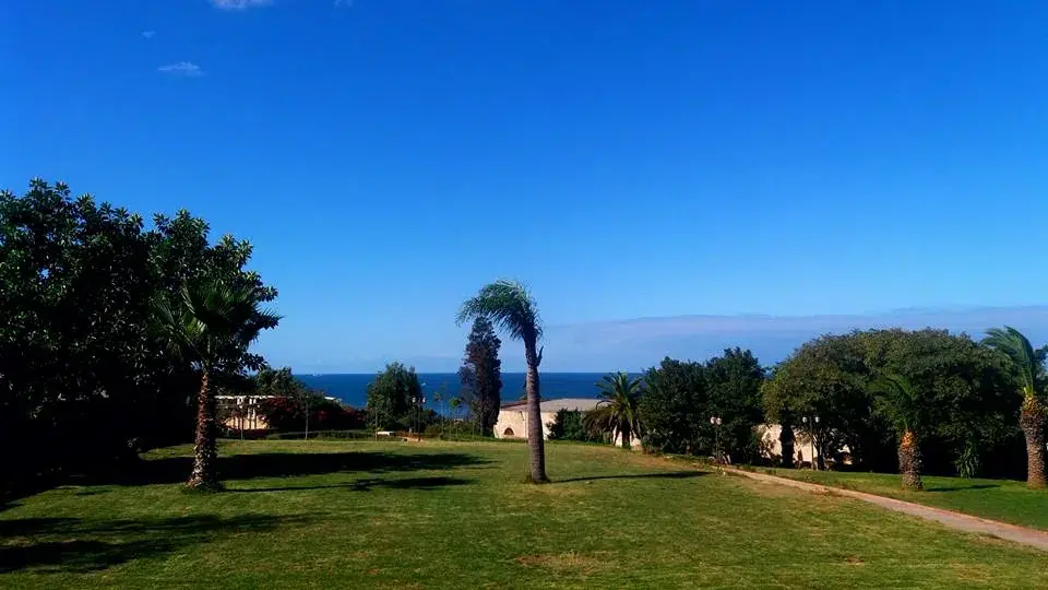 Jardin Jerusalem — vue vers la mer