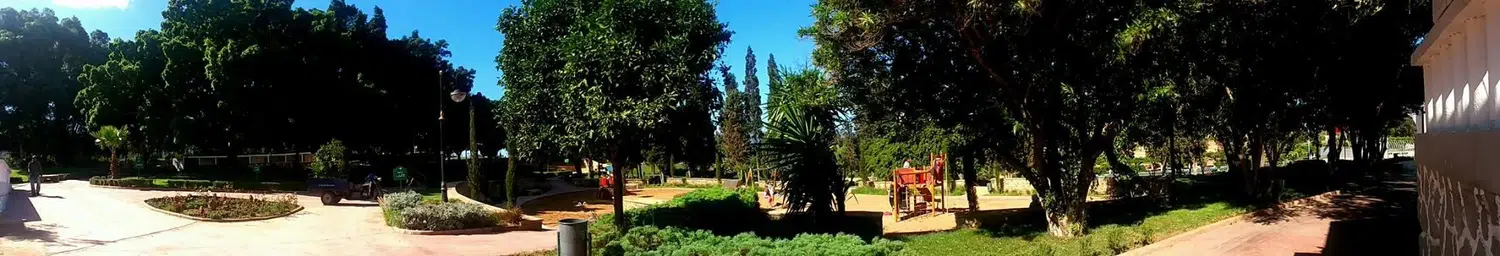 Jardin Jerusalem — aire de jeux et cheminement
