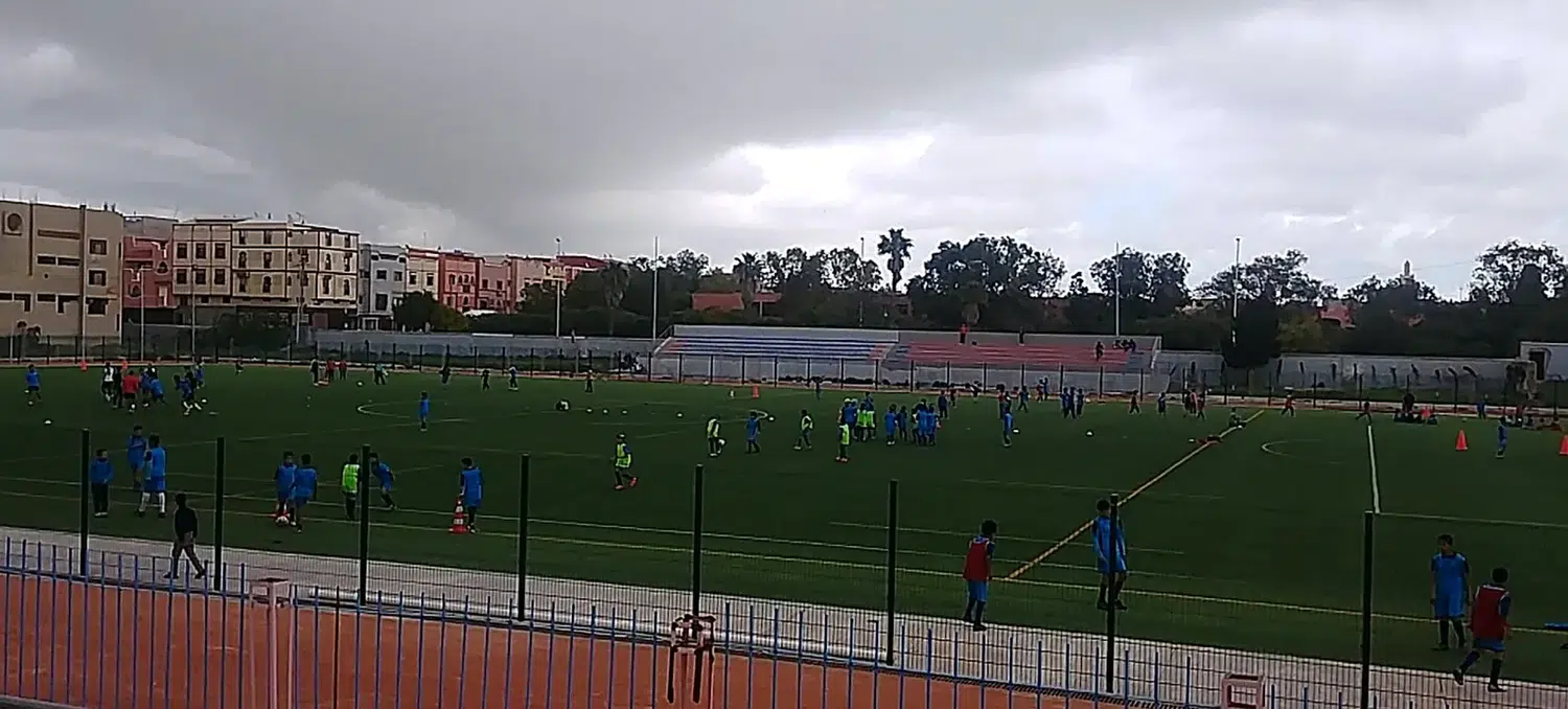 Terrain Nkhila — terrain sportif réalisé et fréquenté