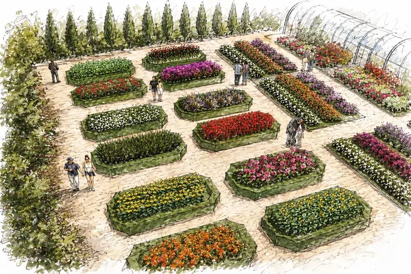 Roseraie Jardin Botanique Agadir
